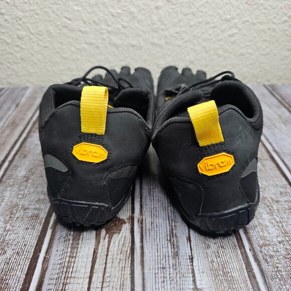Vibram five finger v trail 2.0 black and yellow size EU 40 Women's 9.5 - Picture 3 of 6